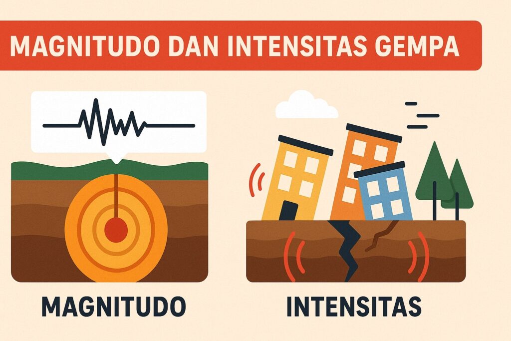 Apa Perbedaan Magnitudo dan Intensitas Gempa