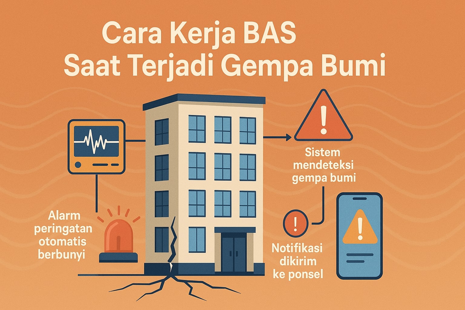Cara Kerja BAS Saat Terjadi Gempa Bumi