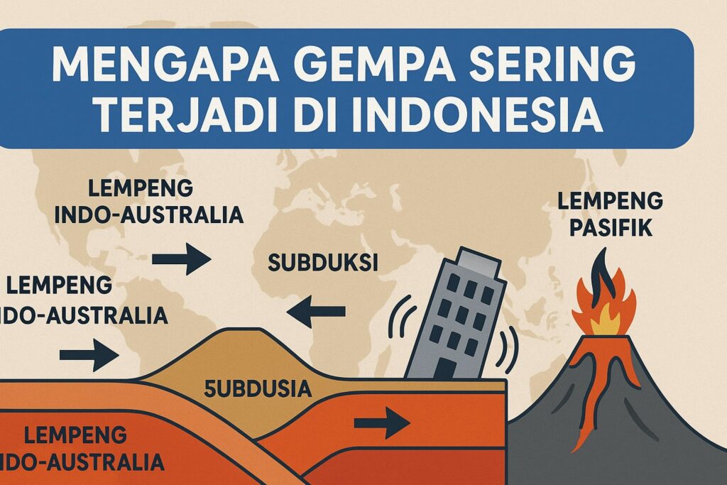 Mengapa Gempa Sering Terjadi di Indonesia