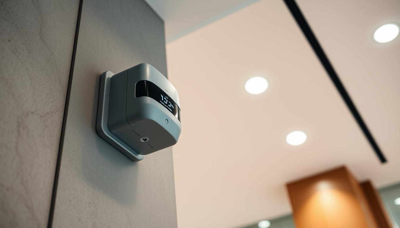 instalasi sensor gempa di gedung