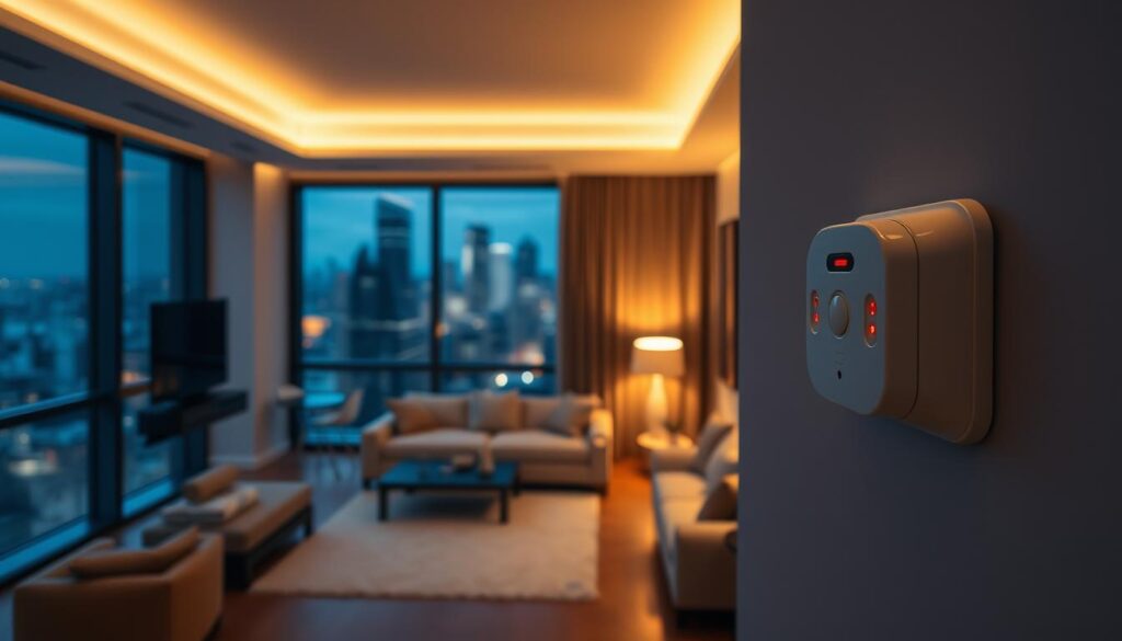 Sensor Gempa di Apartemen