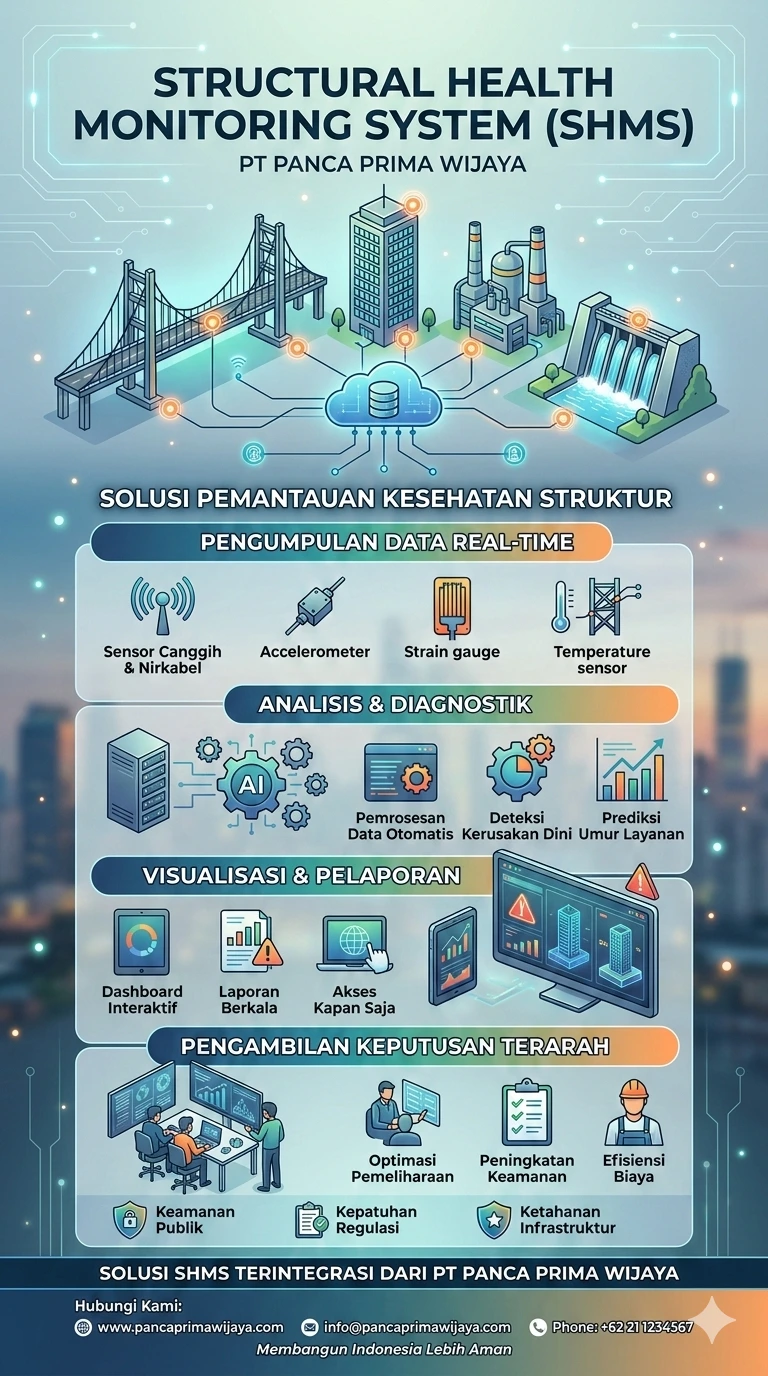 Apa Itu SHMS? Mengenal Structural Health Monitoring System untuk Keamanan Bangunan dan Infrastruktur
